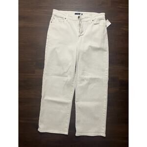 Fidelity Women Malibu  High Wide Crop White Size 30